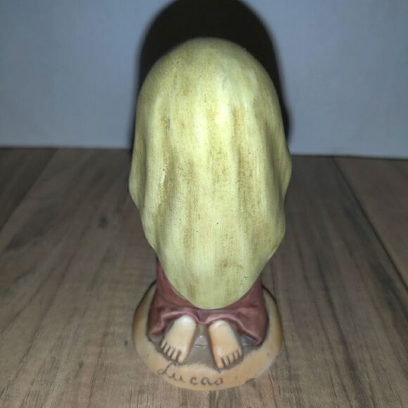 Mary Replacement Figurine Enesco Little Bible Friends Nativity by Lucas - Picture 2 of 6